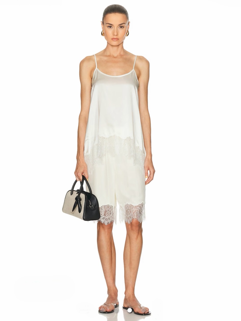 STAUD - Verano Silk Shorts
